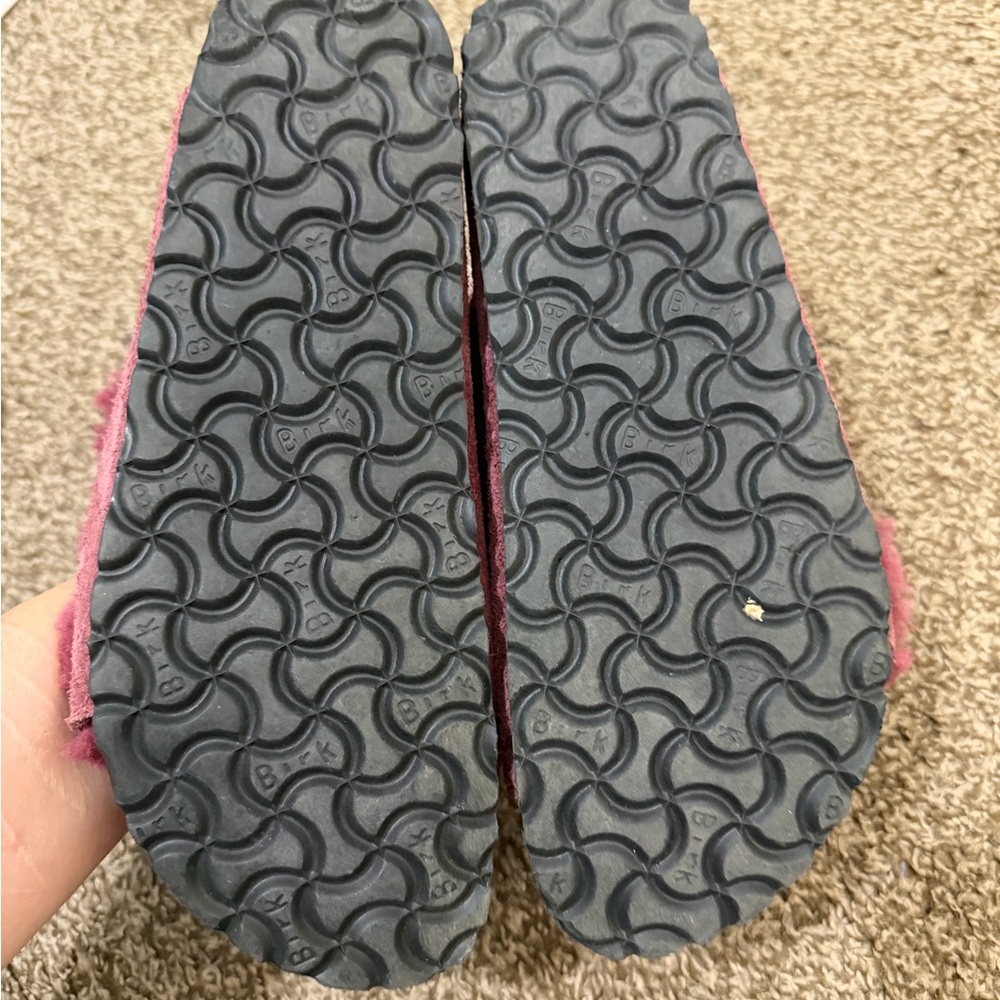 Birkenstock Kids' Maroon Sandals - Picture 5 of 5